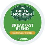 Green Mountain Breakfast Blend Light Roast K Cups