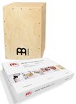 Meinl Percussion MYO Cajon Kit - Compact drum box for DIY crafting - For kids and adults - Playing Surface Baltic Birch (MYO-CAJ)