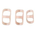 3Pcs Finger Splint, Comfortable Finger Support Brace, Graduated Set Sizes 8 9 10, Support and Protection for Arthritis, Trigger Finger or Thumb, and Other Finger Conditions