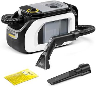 Kärcher SE 3 Compact Spot Cleaner, power: 500 W, fresh water tank: 1.7 l, area: 2.76 m2, weight: 4.1 kg, spray suction hose, upholstery spray extraction nozzle and crevice nozzle
