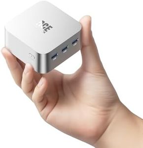 ACEMAGICIAN T8PLUS Mini PC, Ιntel Alder Lake-N100 (Fino 3,4 GHz), 16GB LPDDR5 512GB M.2 SSD, Mini Desktop Computer Windows 11 Pro, Dual Ethernet,4K UHD, per Ufficio