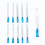 100 Pcs Dispensing Accessories Stainless Steel Pipe, Individually Packed,Sterile,Lab Supplies(23G-25mm/1in)