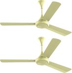 V-Guard Gatimaan Neo Ultra High-Speed Ceiling Fan Pack of 2 | 400 RPM | Sweep 1.2 M (Ivory)