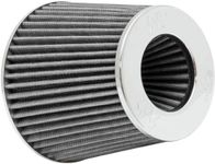 K&N RG-1001WT Universal Chrome Car Filter