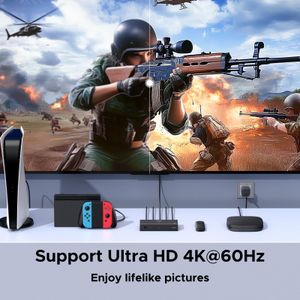 UGREEN 3-in-1 HDMI Switch – 4K UHD Multi-Port Selector