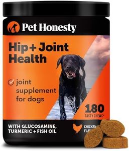 Hip & Joint Health - Dog Joint Supplement Support for Dogs with Glucosamine Chondroitin, MSM, Turmeric - Glucosamine for Dogs Soft Chews - Advanced Pet Joint Support and Mobility - 180 ct