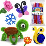 Learn & Climb Kids Arts and Crafts Activities - Create 21 Craft Figures, Hours of Crafting. Art Supplies & Instructions for Boys & Girls Ages 4,5,6,7,8-12