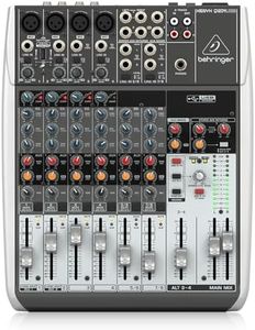 Behringer XENYX Q1204USB Q1204USB Behringer XENYX Q1204USB Premium 12-Input 2/2-Bus Mixer, Black