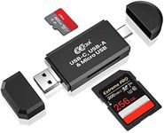 COCOCKA USB C Memory Card Reader, 3