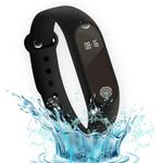 Elevea { Limited This Hour with 15 Years Warranty ) Smart Fitness Band Heart Waterproof Monitor Sensor OLED Bluetooth Wristband (Multicolor)