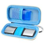 Heart Monitor Case Compatible with AliveCor Kardia Mobile ECG/for KardiaMobile 6L for Apple and Android Device - CASE ONLY (Blue)