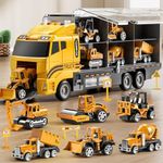 TEMI Construction Truck Toy Set wit