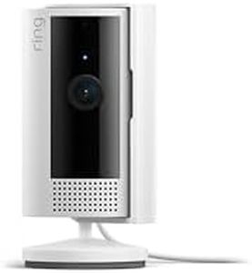 Ring Indoor Cam, Home or business security in 1080p HD video, White