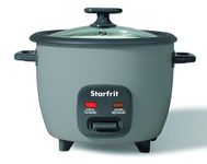 Starfrit Electric Rice Cooker - 10 Cups - Steamer Basket, Measuring Cup & Service Spoon - 400W - Makes Perfect Rice!