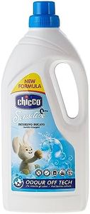 Chicco Sensitive Laundry Detergent Hypoallergenic, Removes Stains and Odors, 0+ Months - 1.5 Liters