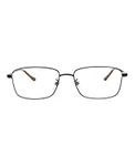 Gucci Square/Rectangle Optical Frames Black Black Transparent Luxury Eyewear Made In Italy Metal Frame Designer Fashion for Everyday Luxury