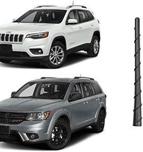 8 in Roof Radio Antenna Mast Compatible with JEEP Grand Cherokee,CHEROKEE, Fits DODGE Journey,Avenger,Durango,Dart 2011-2023 for 5091100-AA,5064688AB Durable Flexible Rubber Replacement Antenna