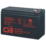 New CSB Brand HR1234WF2 High Rate 12V 9Ah 34W SLA Batteries F2 Terminals