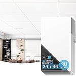 Art3d 10-Pack Smooth Drop Ceiling T