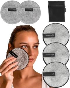 Reusable Makeup Remover Pads and Eye Makeup Remover Pads Set -Ogato- Just Use Water- XL Reusable Face Pads - Eco Friendly - FREE Laundry Bag - Makeup Remover Cloth For All Skin Types -UK Brand