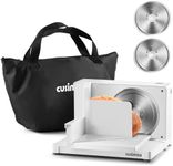 CUSIMAX Meat Slicer for Home,Foldable Meat Slicer with Storage Bag,Child Safety Switch and 2 Removable Blades,Electric Deli Slicer Adjustable Thickness 0-20mm for Cut Meat,Cheese,Bread,Fruit