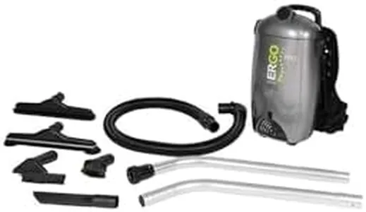 Atrix VACBPAI Ergo PRO HEPA Backpack Vacuum, 8-Quart, Grey