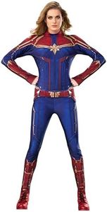 Rubie's Womens Captain Marvel Hero Suit Costume, As Shown, X-Small US