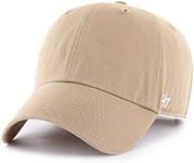 47 Brand Clean Up Blank Dad Hat - Khaki | Adjustable, Khaki, One Size