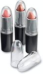 byAlegory Clear Lipstick Caps For MAC - Replaces Original Cap To See Your Favorite Lipstick Color Easily (12 pack)