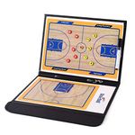 Basketball Coaching Board Coaches Clipboard Tactical Magnetic Board Kit,Portable Strategy Coach Board with Dry Erase, Marker Pen and Zipper Bag…