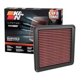 K&N Engine Air Filter: Reusable, Clean Every 75,000 Miles, Washable, Premium, Replacement Car Air Filter: Compatible with 2023 ACURA Integra, 2022 HONDA Civic, 33-5120