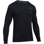 Under Armour Men Rival Solid Fitted Crew, Men's Fleece Jumper Crafted from Durable Fabric, Fleece Pullover with Long Sleeves