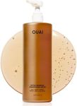OUAI Detox Shampoo - Salon Size Clarifying Shampoo for Build Up, Dirt, Oil, Product and Hard Water - Apple Cider Vinegar & Keratin for Clean, Refreshed Hair - Sulfate-Free Hair Care, 32 Oz