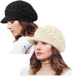 YSense 2 Pack Womens Winter Hats Wa