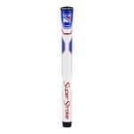 SuperStroke NHL Traxion Tour Golf Club Grip, New York Rangers (Standard) | Officially Licensed Through Team Golf | Improves Feedback and Tackiness | Reduces Taper to Minimize Grip Pressure