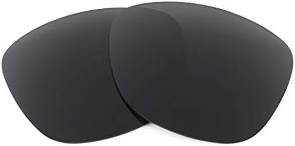 Revant Replacement Lenses for Ray-Ban Original Wayfarer RB2140 50mm sunglasses, UV Protection, Anti-Scratch and Impact Resistant, Polarized Stealth Black