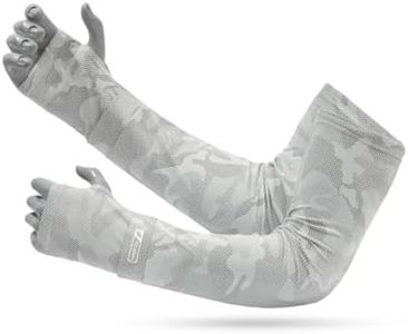 PALAY® Arm Sleeves for Men Women Hand Gloves for Bike Riding Sun Protection UV Protection Hand Sleeves with Thumb Hole Nylon Ice Silk Breathable Arm Sleeve for Biking, Cycling, Golf, Outdoor Sports