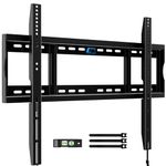 HOME VISION Heavy Duty Fixed TV Wall Mount Holds up to 264Lbs, for Most 42-100 inch Flat Curved TVs Wall Mount Bracket Fits 16"/18"/24" Studs VESA 800x600mm Low Profile Space Saving for LED OLED LCD