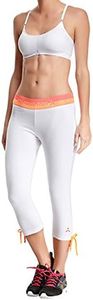 Balanced Tech Women's Jersey Capri Yoga Lounge Pant - White - X-Large