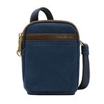 Travelon Anti-Theft Courier Mini Crossbody Cross Body Bag, Navy, One Size