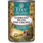 Eden Foods Garbanzo Chick Peas Beans, 398ml