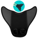 Mermaid Swimming Fins for Children, Monofin Children Swim Diving, Mermaid Fins One-Piece Fins, Girls' Mermaid Tail for Training with Swimming Mermaid Fins and Pinball Foot