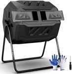 SUPER DEAL Outdoor Compost Tumbler 