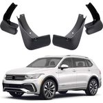 MOERTIFEI Car Mudguard Fender Mud Flaps Splash Guards Compatible with VW Tiguan R-Line 2018 2019 2020 2021 2022