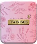 Twinings premium Pocket Tea Tin(Pink) – 4 Tea Envelopes | Stocking Filler, Secret Santa, Christmas Gifts & Travel-Size Tin | Premium Tea Selection under £10