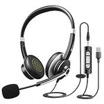 Earbay USB Headset with Microphone 