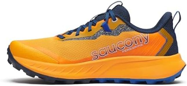 Saucony Herren Peregrine 15, Peeling/Marineblau, 43 EU