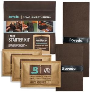 Boveda Music Large Starter Kit - (3) 49% RH Standard Boveda - Ideal Two-Way Humidty Control for MOST CLIMATES - For Guitars & Other Large Wooden Instruments