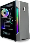 ViprTech Rebel 3.0 Gaming PC - AMD Ryzen 5 (12-LCore 3.9Ghz), RTX 3060 12GB, 32GB DDR4 3200, 1TB NVMe SSD, 600W Gold PSU, Bluetooth, VR-Ready, Streaming, RGB, Win 11 Pro, Desktop Computer Black