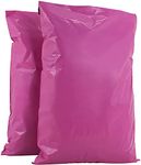 AKAR 17 x 22 delivery bags for parcels – 5 Shipping Bags for clothes with Aluminium Adhesive Strip – 60 Microns – Easy Seal – X-Large 43 x 56cm – For Non-Fragile Items (Pink, 5 Pack)